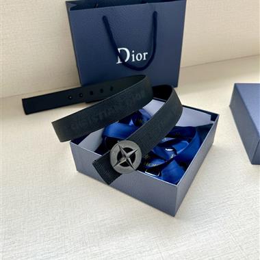 DIOR   2024新款時尚皮帶  3.5CM