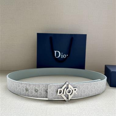 DIOR   2024新款時尚皮帶  3.5CM