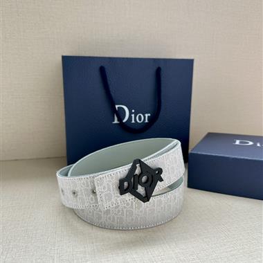 DIOR   2024新款時尚皮帶  3.5CM