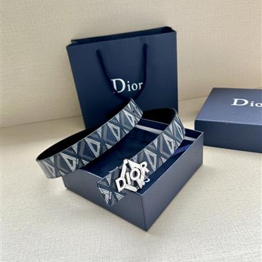 DIOR   2024新款時尚皮帶  3.5CM