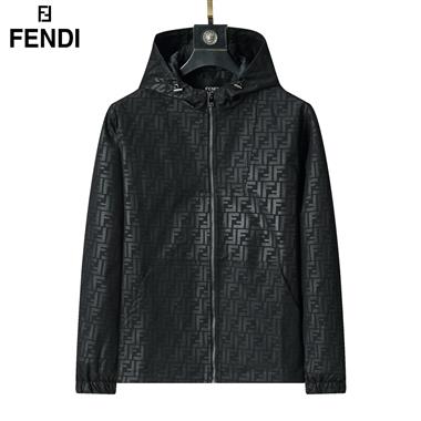 FENDI   2024秋冬新款風衣夾克外套