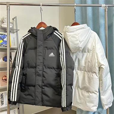 ADIDAS   2024秋冬新款棉衣外套  黑色