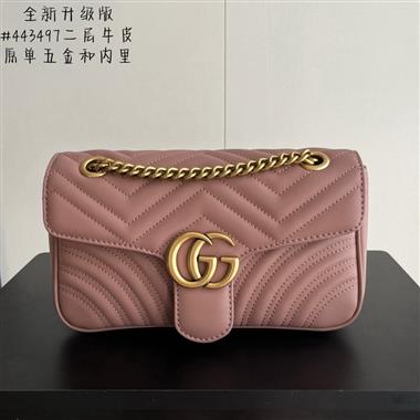 GUCCI    2024新款女生時尚包包 尺寸:26*15*7CM