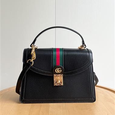 GUCCI    2024新款女生時尚包包 尺寸:25*17.5*7CM