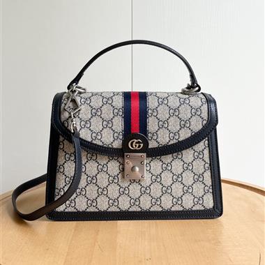 GUCCI    2024新款女生時尚包包 尺寸:25*17.5*7CM