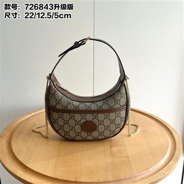 GUCCI    2024新款女生時尚包包 尺寸:22*12.5*5CM