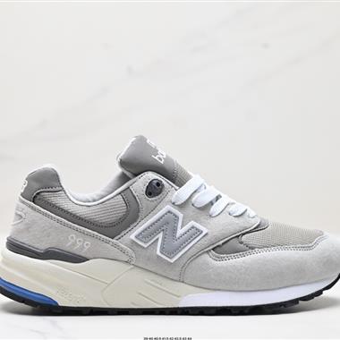 New Balance NB 999系列 圓頭系帶減震防滑透氣低幫跑步鞋