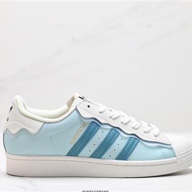 Adidas 三葉草 Originals Superstar貝殼頭系列低幫經典百搭休閑運動板鞋