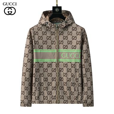 GUCCI   2024秋冬新款風衣夾克外套