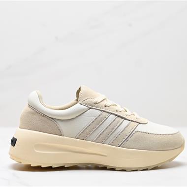 Fear Of God x Adidas Athletics Runner Los Angeles 運動跑系列低幫增高系帶百搭休閑運動慢跑鞋鞋