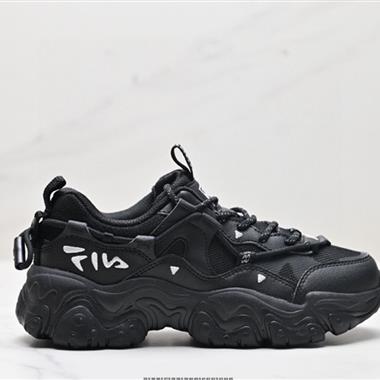 FILA  FLUID 5 貓爪5.0 簡約舒適 防滑耐磨低幫老爹鞋