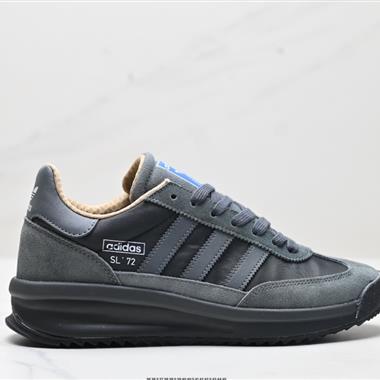 Adidas SL 72 RTN三葉草復古休閑跑步鞋休閑運動鞋