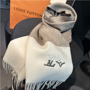 LOUIS VUITTON  2024秋冬新款時尚圍巾 尺寸：185-30