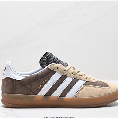 Adidas Originals GAZELLE INDOOR W三葉草休閑防滑耐磨低幫板鞋