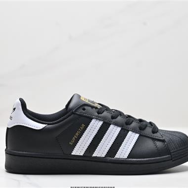 Adidas 三葉草 Originals Superstar貝殼頭系列低幫經典百搭休閑運動板鞋