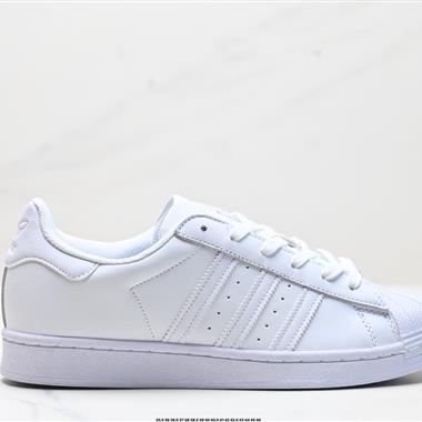 Adidas 三葉草 Originals Superstar貝殼頭系列低幫經典百搭休閑運動板鞋