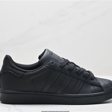 Adidas 三葉草 Originals Superstar貝殼頭系列低幫經典百搭休閑運動板鞋