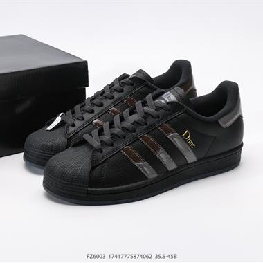 ADIDAS SUPERSTAR 三葉草經典貝殼頭系列休閑板鞋潮流運動鞋