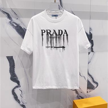 PRADA   2025春季新款短袖T恤  尺寸偏大