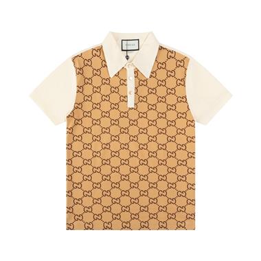 GUCCI  2025春季新款短袖POLO衫 