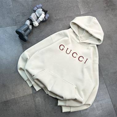 GUCCI   2024秋冬新款衛衣帽T 男女同款