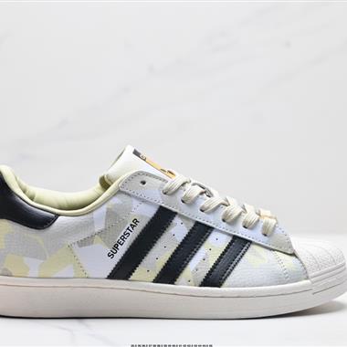 Adidas 三葉草 Originals Superstar貝殼頭系列低幫經典百搭休閑運動板鞋