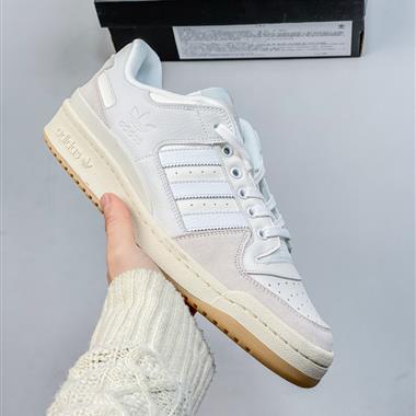 Adidas Forum 84 Low 潮流時尚 舒適耐磨 休閑防滑運動低幫板鞋