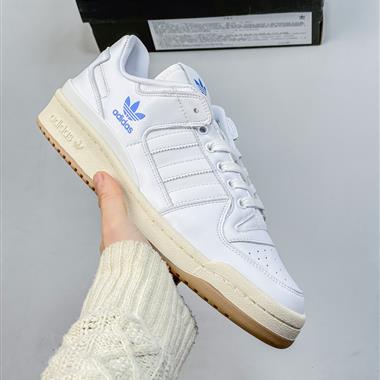 Adidas Forum 84 Low 潮流時尚 舒適耐磨 休閑防滑運動低幫板鞋