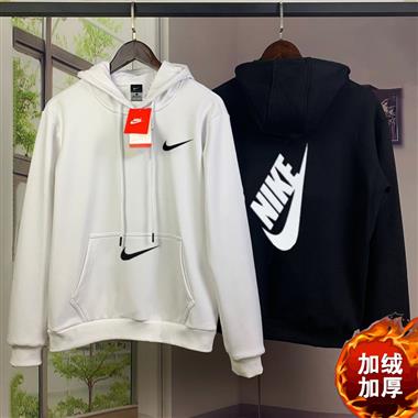 NIKE   2024秋冬新款衛衣帽T 黑色