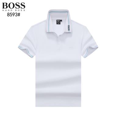 BOSS  2025春夏新款短袖POLO衫