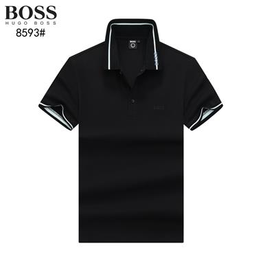 BOSS  2025春夏新款短袖POLO衫