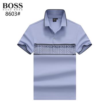 BOSS   2025春夏新款短袖POLO衫