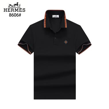 HERMES   2025春夏新款短袖POLO衫