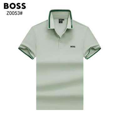 BOSS   2025春夏新款短袖POLO衫