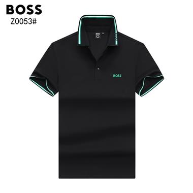 BOSS   2025春夏新款短袖POLO衫