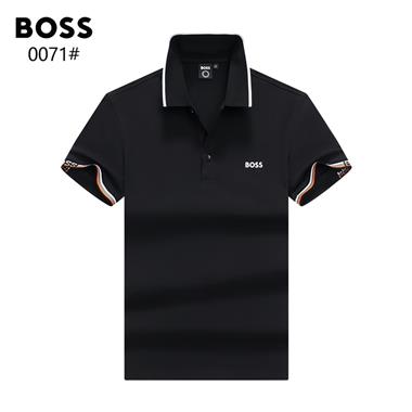 BOSS   2025春夏新款短袖POLO衫