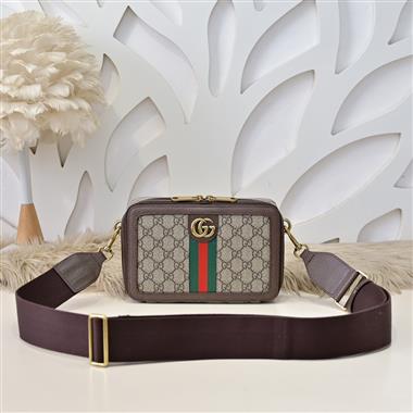 GUCCI   2025新款男生時尚包包 尺寸：22*14.5*6CM