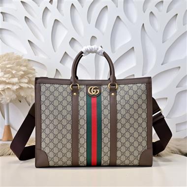 GUCCI   2025新款男生時尚包包 尺寸：40*32*12CM