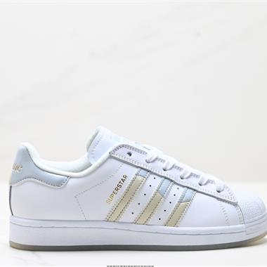 Adidas 三葉草 Originals Superstar貝殼頭系列低幫經典百搭休閑運動板鞋