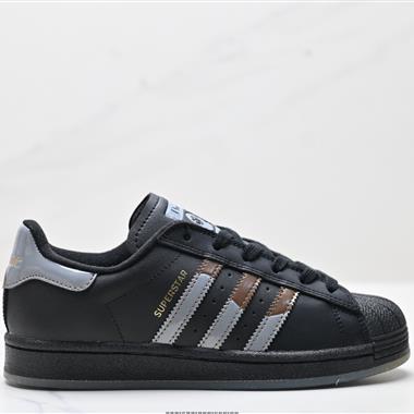 Adidas 三葉草 Originals Superstar貝殼頭系列低幫經典百搭休閑運動板鞋