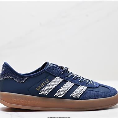 Adidas CLOT GAZELLE BY EC 新款平底德訓鞋時尚百搭休閑運動板鞋