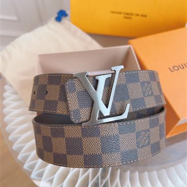 LOUIS VUITTON   2025新款時尚皮帶   4.0CM