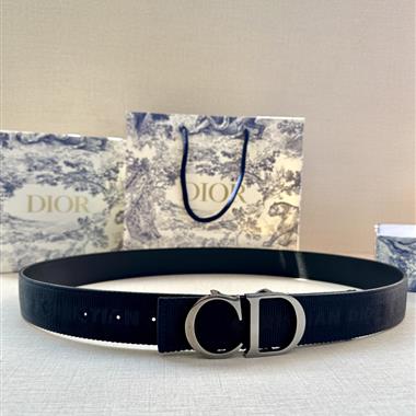 DIOR   2025新款時尚皮帶   3.5CM