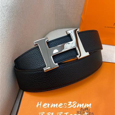 HERMES   2025新款時尚皮帶   3.8CM