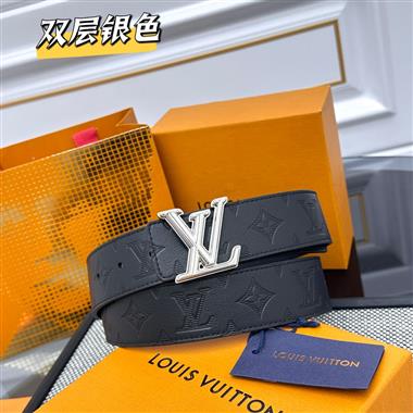 LOUIS VUITTON   2025新款時尚皮帶   4.0CM