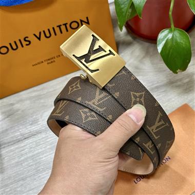 LOUIS VUITTON   2025新款時尚皮帶   3.5CM