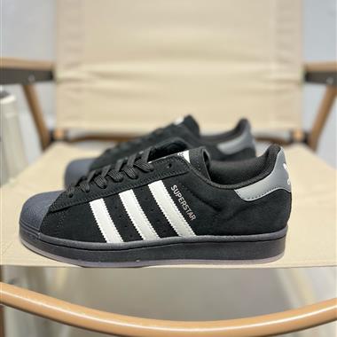 Adidas 三葉草 Originals Superstar貝殼頭系列低幫經典百搭休閑運動板鞋