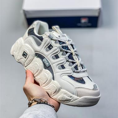 FILA 斐樂可頌面包鞋老爹鞋