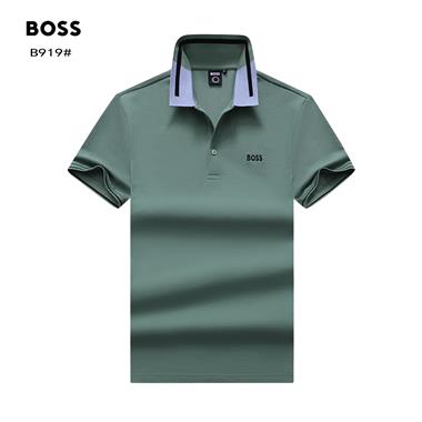 BOSS   2025春夏新款短袖POLO衫