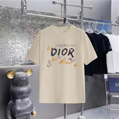 DIOR  2025春夏新款短袖T恤  尺寸偏大